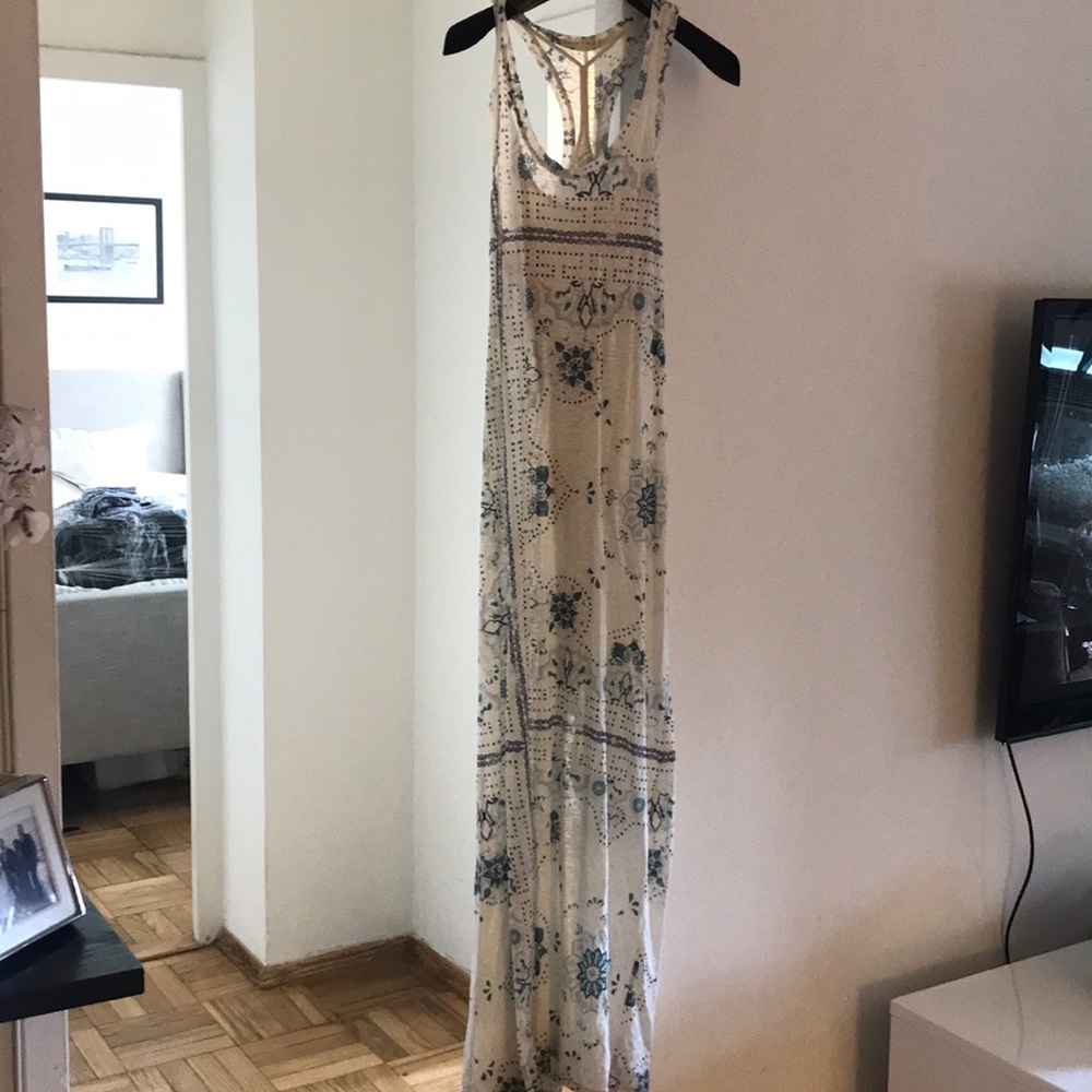 Patterned maxi dress